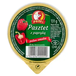 PROFI Pasztet paprykowy 131 g PROFI Pasztet paprykowy 131 g
