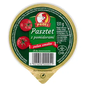 PROFI Pasztet z pomidorami 131 g PROFI Pasztet z pomidorami 131 g