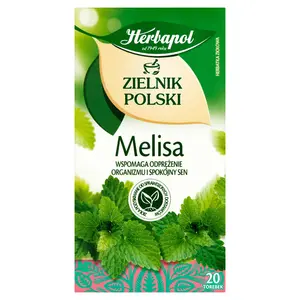 HERBAPOL ZIELNIK POLSKI Melisa 20 szt. 40 g HERBAPOL ZIELNIK POLSKI Melisa 20 szt. 40 g