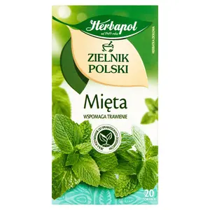 HERBAPOL ZIELNIK POLSKI Mięta 20 szt. 40 g HERBAPOL ZIELNIK POLSKI Mięta 20 szt. 40 g