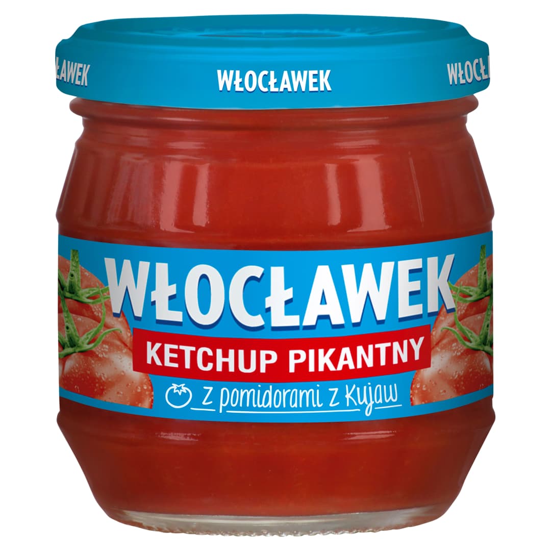 WŁOCŁAWEK Ketchup pikantny 200 g