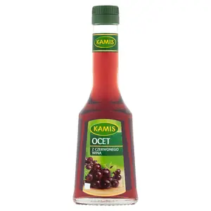 KAMIS Ocet winny z czerwonego wina 250 ml KAMIS Ocet winny z czerwonego wina 250 ml