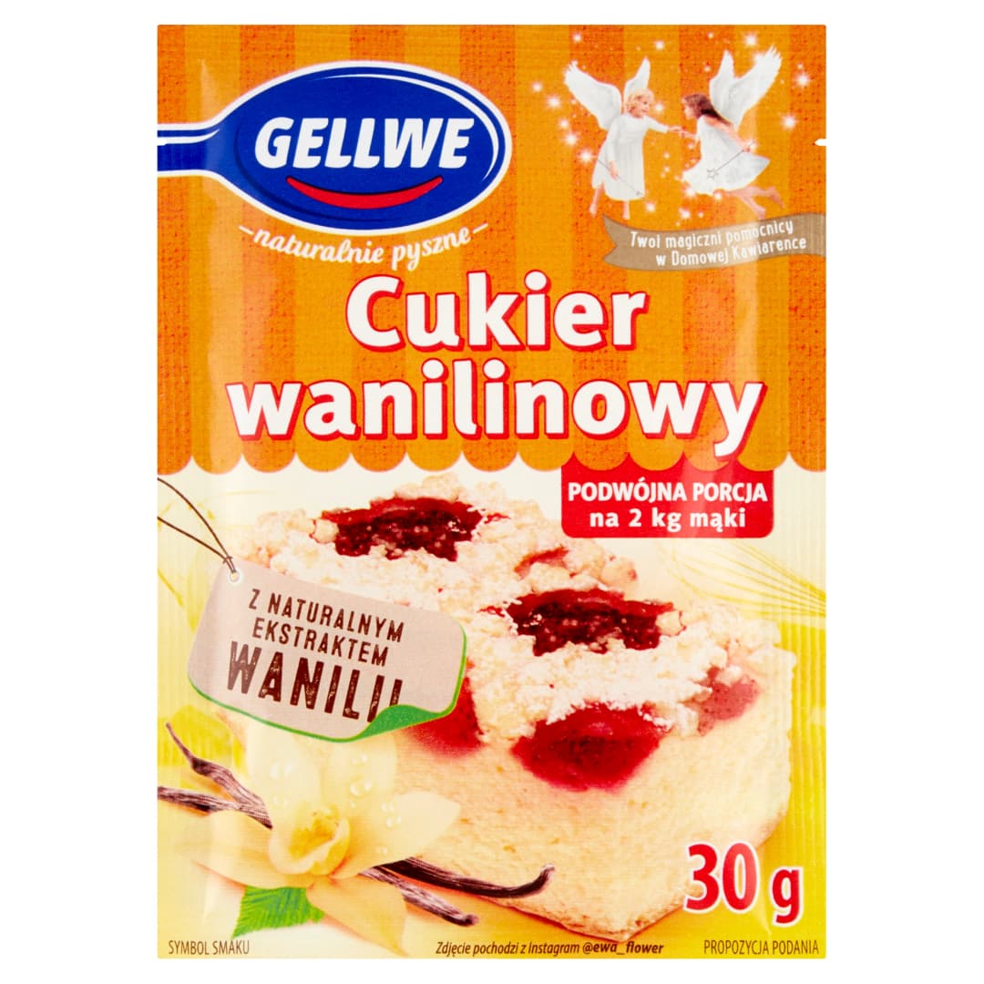 GELLWE Cukier wanilinowy 30 g