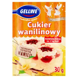 GELLWE Cukier wanilinowy 30 g GELLWE Cukier wanilinowy 30 g
