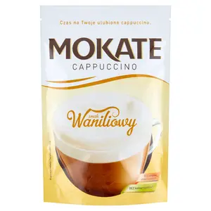 MOKATE Kawa Cappuccino Wanilia 110 g MOKATE Kawa Cappuccino Wanilia 110 g