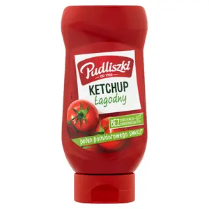 PUDLISZKI Ketchup łagodny 480 g PUDLISZKI Ketchup łagodny 480 g