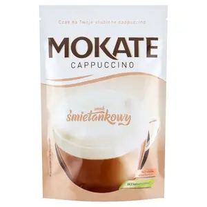 MOKATE Kawa Cappuccino Śmietanka 110 g MOKATE Kawa Cappuccino Śmietanka 110 g