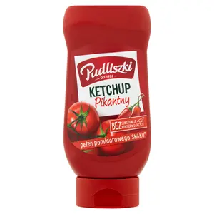 PUDLISZKI Ketchup pikantny 480 g PUDLISZKI Ketchup pikantny 480 g
