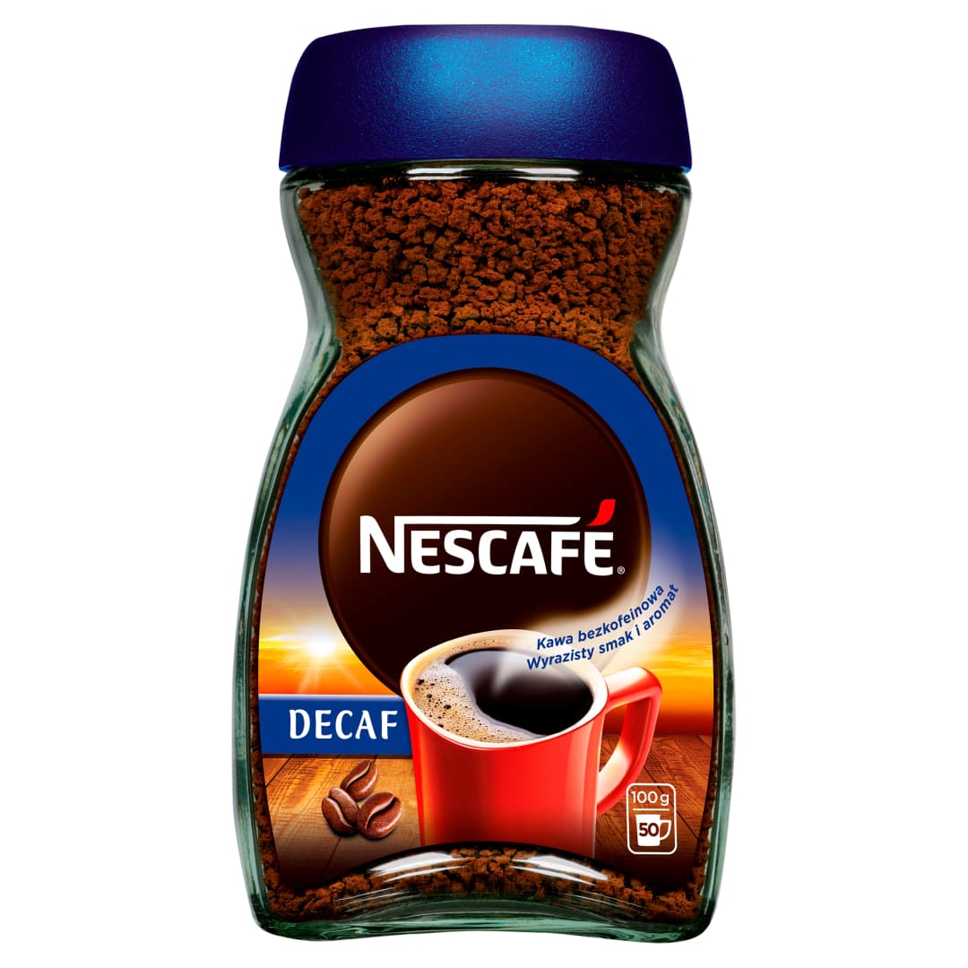 NESCAFE Kawa rozpuszczalna bezkofeinowa Classic 100 g