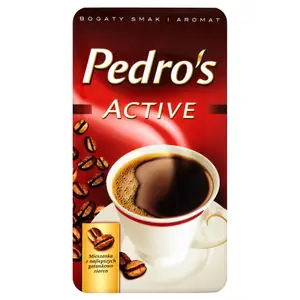 PEDROS ACTIVE Kawa mielona 250 g PEDROS ACTIVE Kawa mielona 250 g