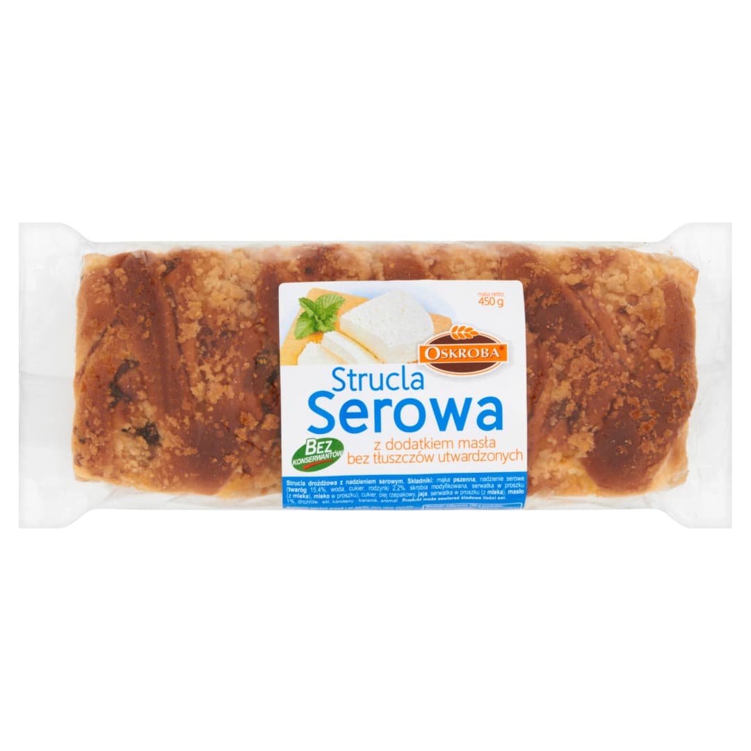 OSKROBA Strucla serowa 450 g