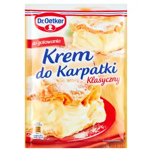 DR. OETKER Krem do karpatki klasyczny 240 g DR. OETKER Krem do karpatki klasyczny 240 g