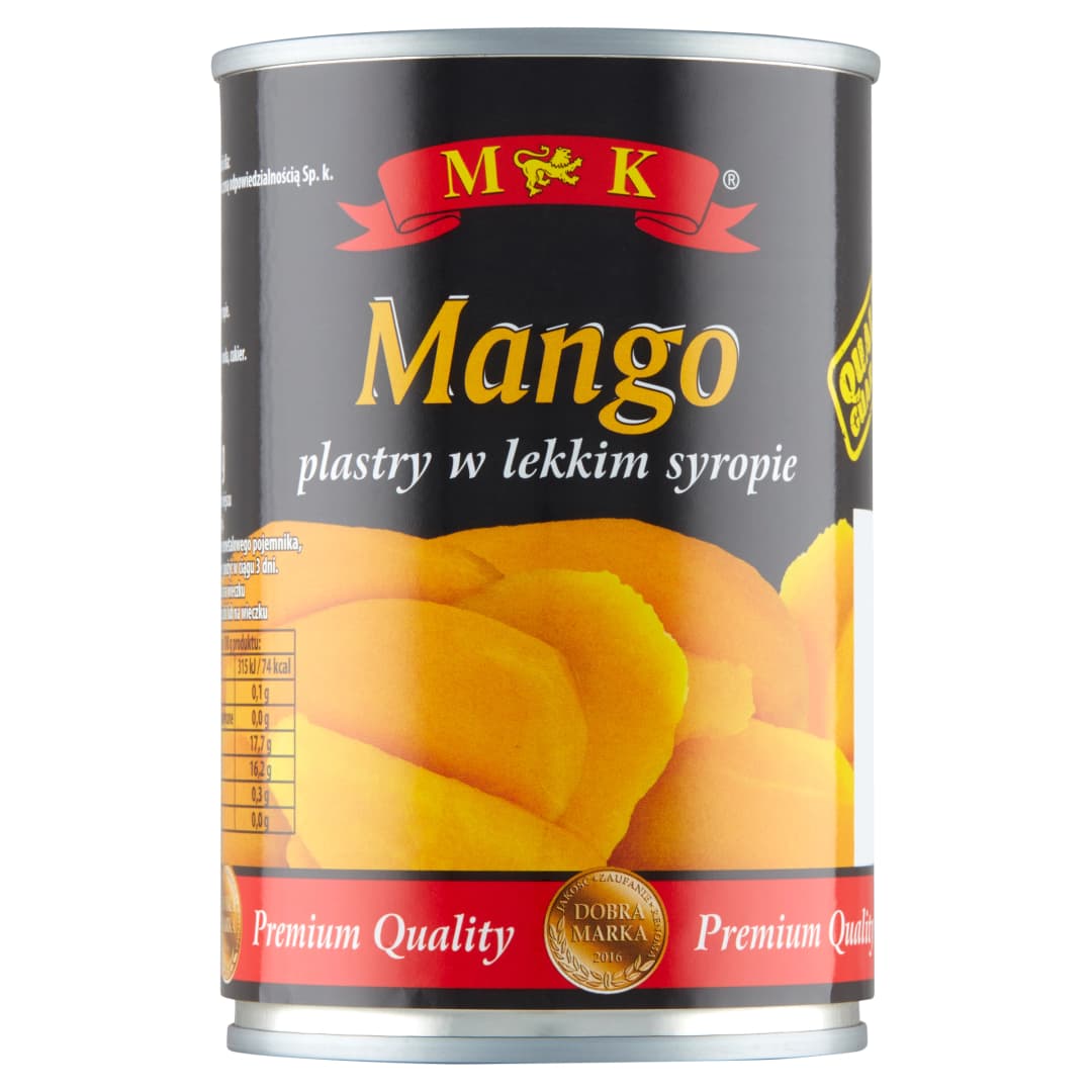 MK Mango plastry w syropie 425 g