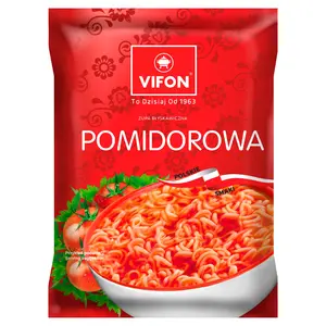 VIFON Zupa błyskawiczna pomidorowa 65 g VIFON Zupa błyskawiczna pomidorowa 65 g