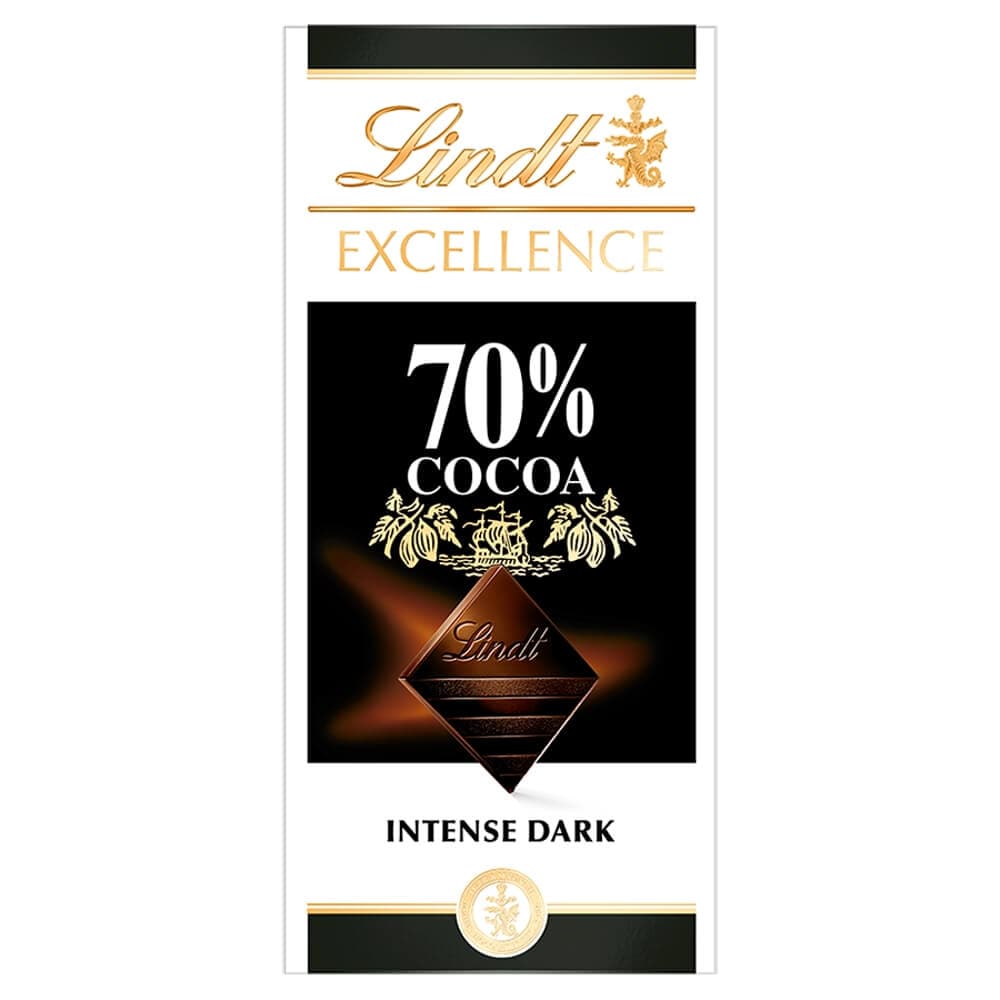 LINDT EXCELLENCE Czekolada gorzka 70% Cocoa 100 g