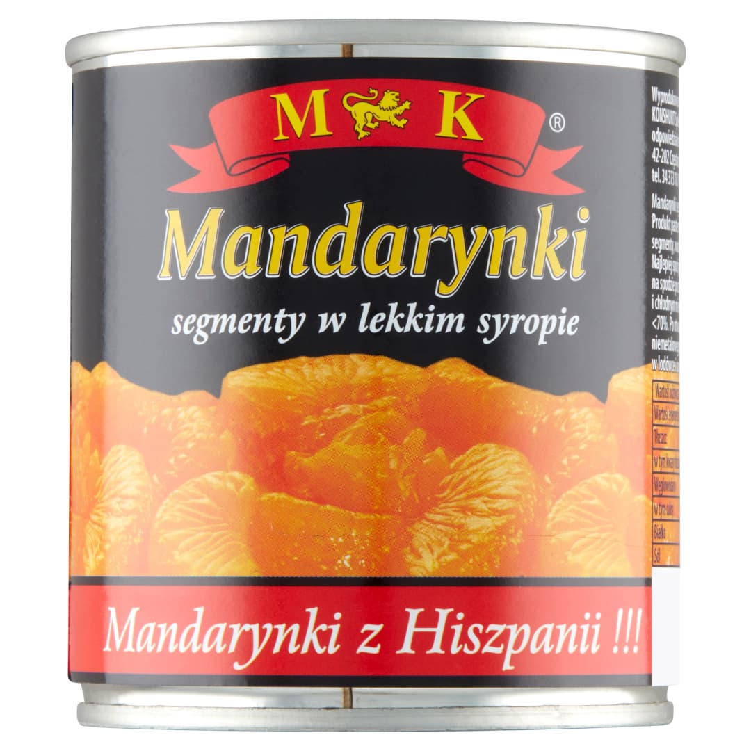 MK Mandarynki w syropie 312 g