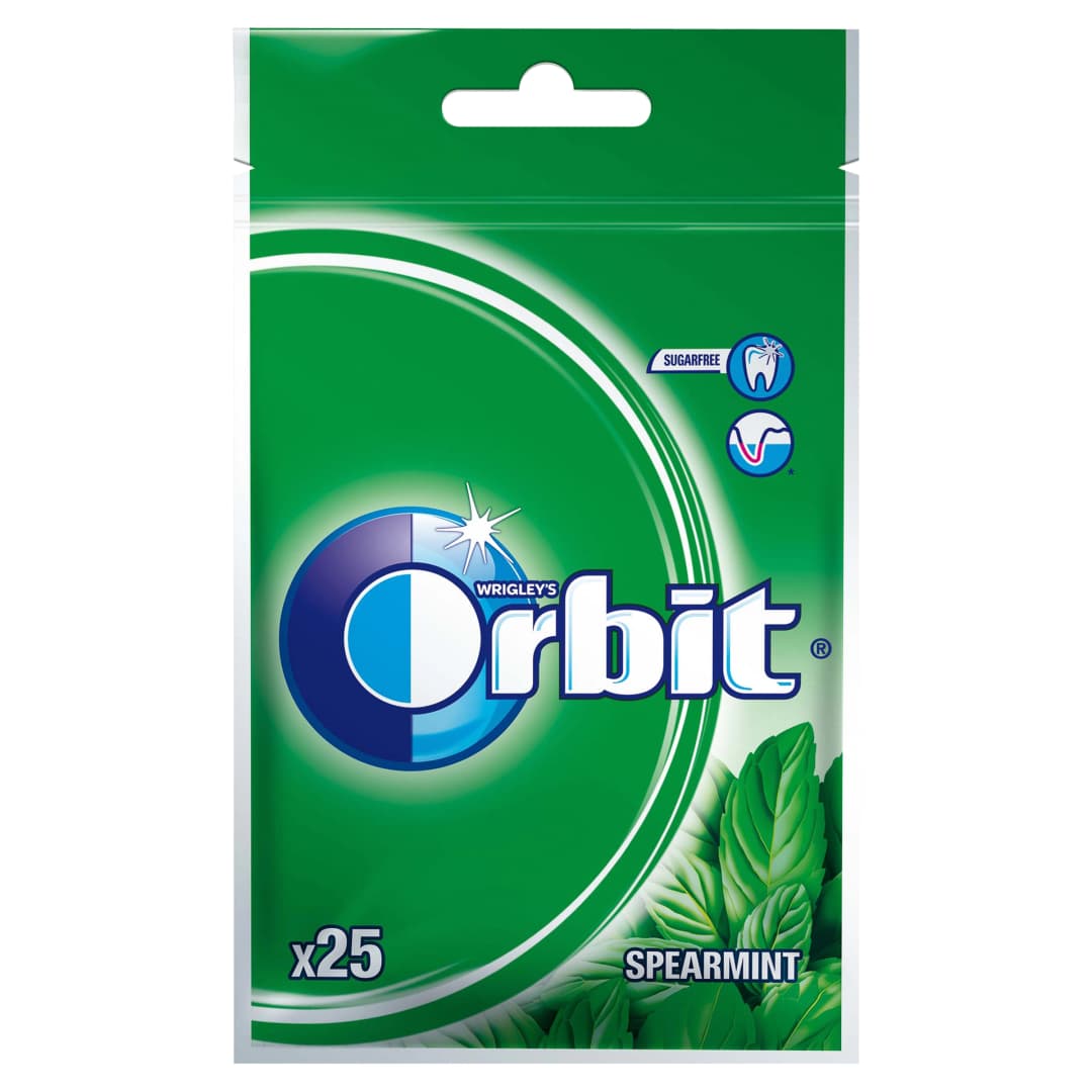 ORBIT SUPERMINT Guma do żucia bez cukru 35 g