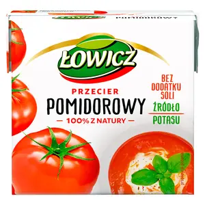 ŁOWICZ Przecier pomidorowy 100% z natury 500 g ŁOWICZ Przecier pomidorowy 100% z natury 500 g