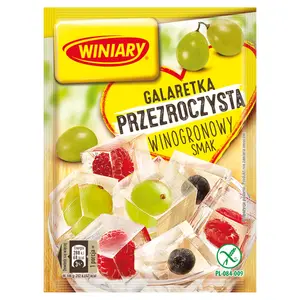WINIARY Galaretka winogronowa przezroczysta 71 g WINIARY Galaretka winogronowa przezroczysta 71 g