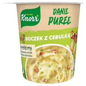 KNORR Danie błyskawiczne puree boczek z cebulką 51 g KNORR Danie błyskawiczne puree boczek z cebulką 51 g