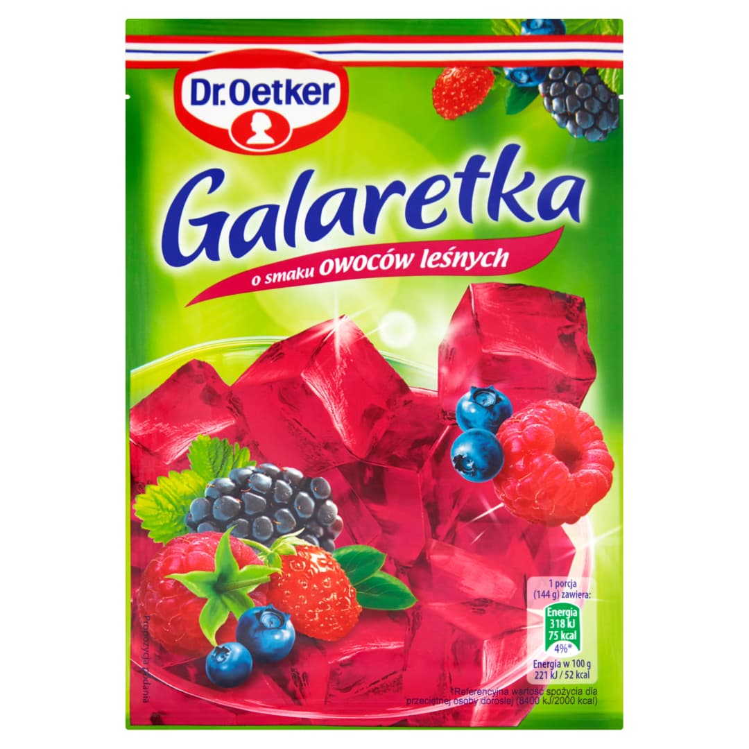 DR. OETKER Galaretka owoce leśne 77 g