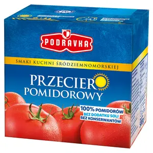 PODRAVKA Przecier pomidorowy 100% pomidorów 500 g PODRAVKA Przecier pomidorowy 100% pomidorów 500 g