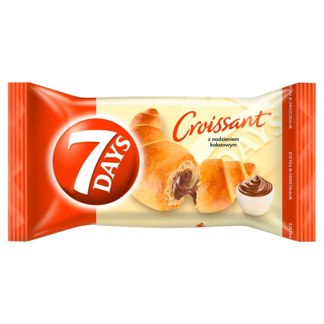 7 DAYS Rogalik z nadzieniem kakaowym 60 g