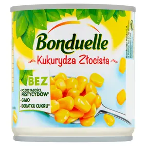 BONDUELLE Kukurydza złocista 170 g BONDUELLE Kukurydza złocista 170 g