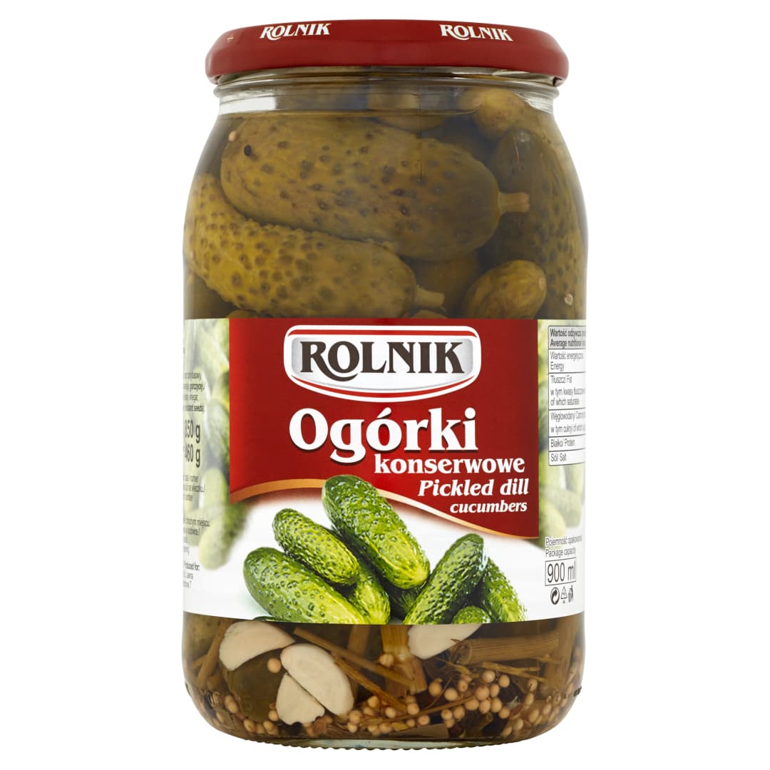 ROLNIK Ogórki konserwowe 850 g