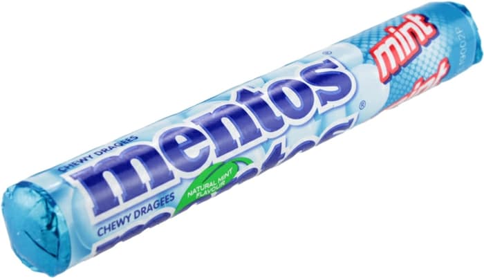 MENTOS MINT Cukierki do żucia 38 g
