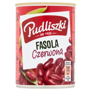 PUDLISZKI Fasola czerwona 400 g PUDLISZKI Fasola czerwona 400 g