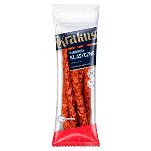 KRAKUS Kabanosy klasyczne drobiowo-wieprzowe 150 g KRAKUS Kabanosy klasyczne drobiowo-wieprzowe 150 g