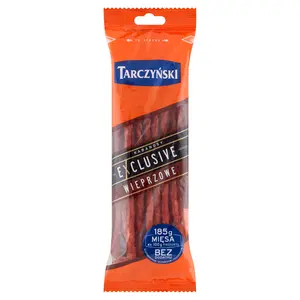 TARCZYŃSKI EXCLUSIVE Kabanosy wieprzowe 105 g TARCZYŃSKI EXCLUSIVE Kabanosy wieprzowe 105 g
