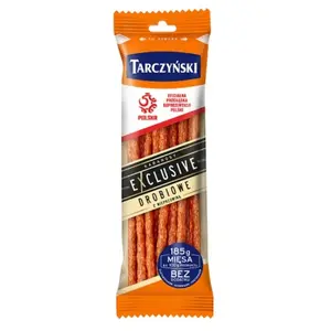 TARCZYŃSKI EXCLUSIVE Kabanosy drobiowe z wieprzowiną 105 g TARCZYŃSKI EXCLUSIVE Kabanosy drobiowe z wieprzowiną 105 g