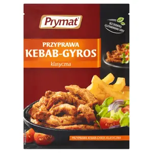 PRYMAT Przyprawa do kebabu i gyrosa 30 g PRYMAT Przyprawa do kebabu i gyrosa 30 g