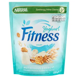 NESTLÉ FITNESS Płatki z jogurtem 225 g NESTLÉ FITNESS Płatki z jogurtem 225 g