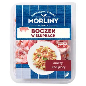 MORLINY Boczek w słupkach 150 g MORLINY Boczek w słupkach 150 g