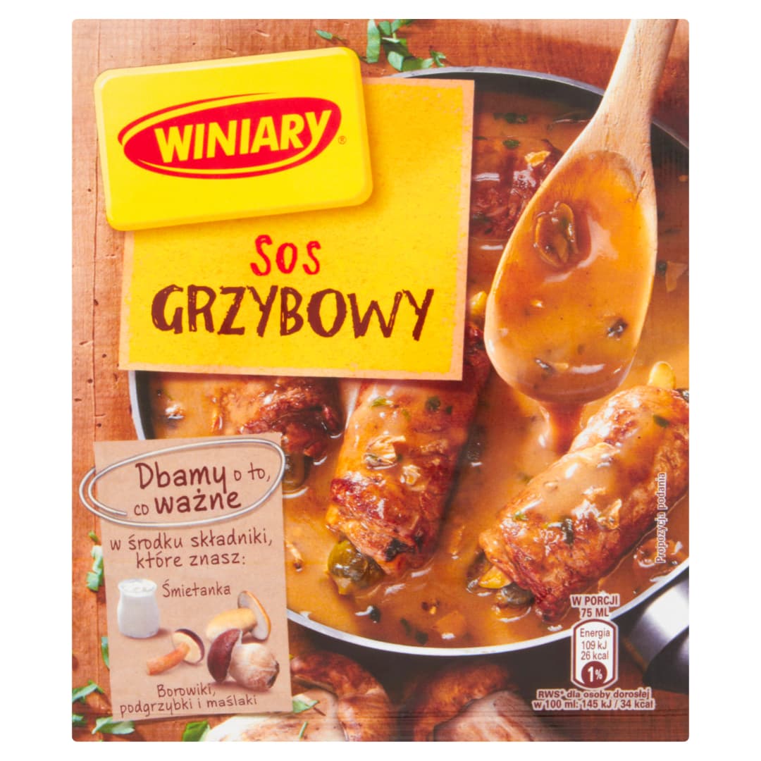 WINIARY Sos grzybowy 28 g