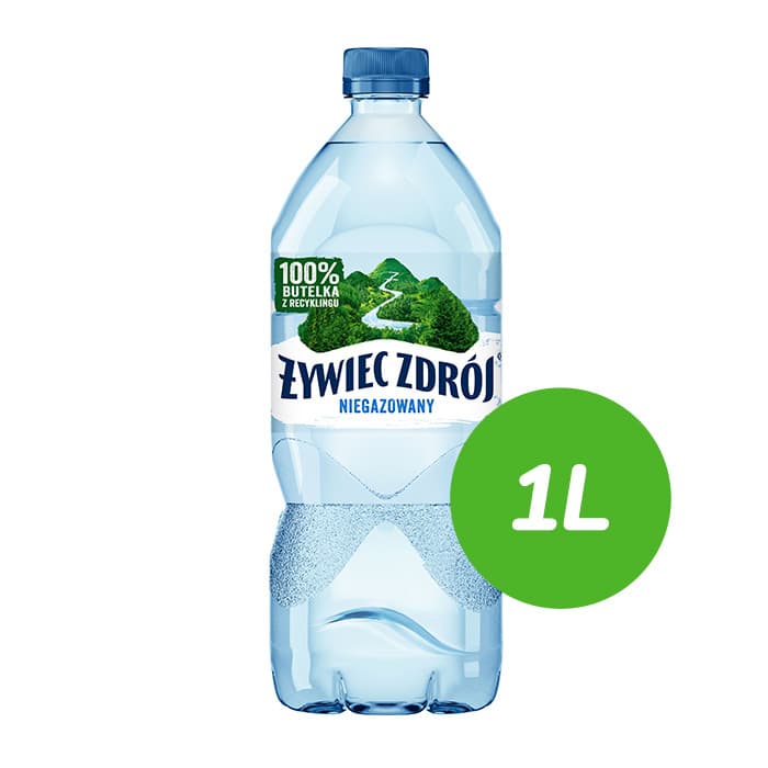 ŻYWIEC ZDRÓJ Woda źródlana niegazowana 1000 ml