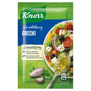 KNORR Sos sałatkowy grecki 9 g KNORR Sos sałatkowy grecki 9 g