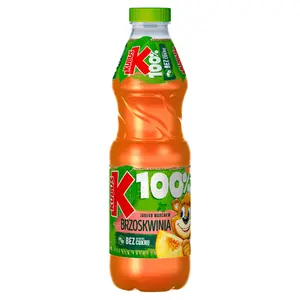 KUBUŚ 100% Sok marchew brzoskwinia jabłko 850 ml KUBUŚ 100% Sok marchew brzoskwinia jabłko 850 ml