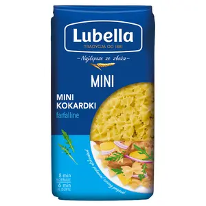 LUBELLA Makaron mini kokardki 400 g LUBELLA Makaron mini kokardki 400 g