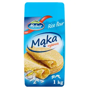MELVIT Mąka ryżowa 1000 g MELVIT Mąka ryżowa 1000 g