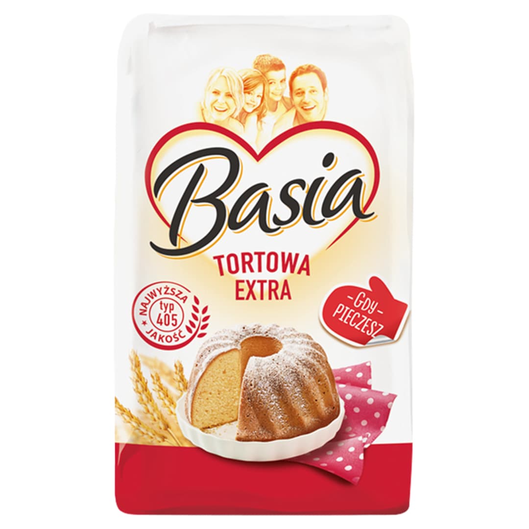 BASIA Mąka tortowa extra Typ 405 1000 g