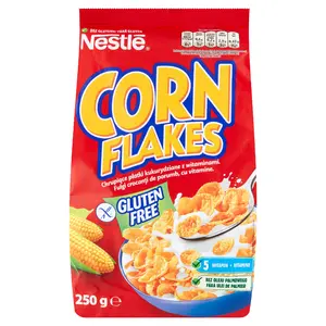NESTLÉ Płatki kukurydziane Corn Flakes bezglutenowe 250 g NESTLÉ Płatki kukurydziane Corn Flakes bezglutenowe 250 g