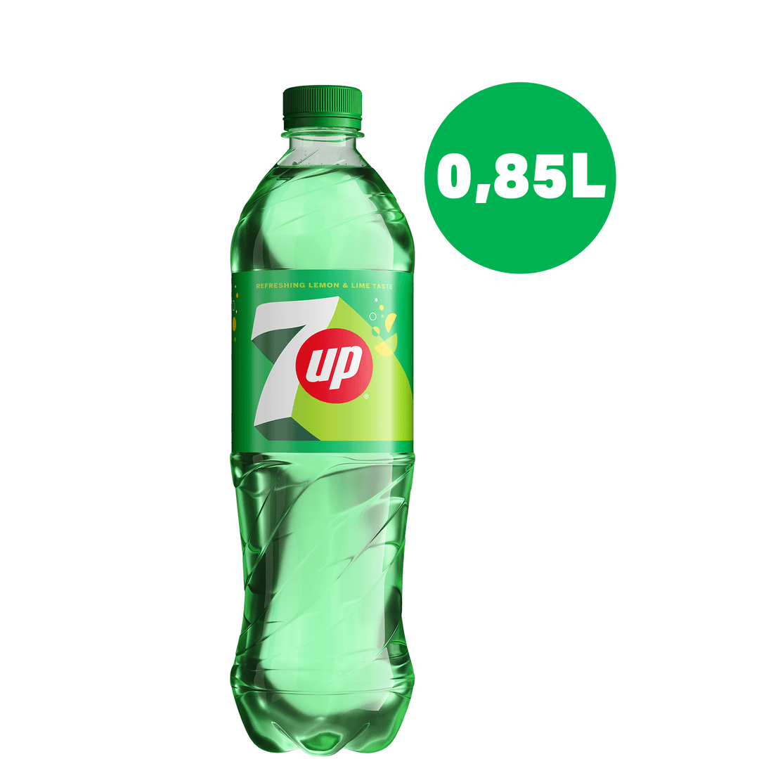 7UP Napój gazowany o smaku cytrynowo-limonkowym 850 ml