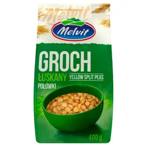 MELVIT Groch połówki 400 g MELVIT Groch połówki 400 g