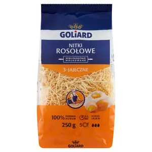 GOLIARD Makaron nitka rosołowa 250 g GOLIARD Makaron nitka rosołowa 250 g
