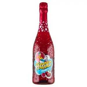 PICCOLO Napój bezalkoholowy musujący o smaku wiśniowym 750 ml PICCOLO Napój bezalkoholowy musujący o smaku wiśniowym 750 ml