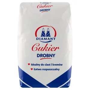 DIAMANT Cukier biały drobny 1000 g DIAMANT Cukier biały drobny 1000 g